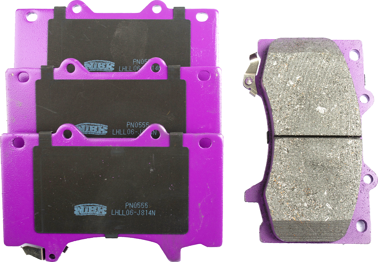 Тормозные колодки NiBK. Артикул PN0555