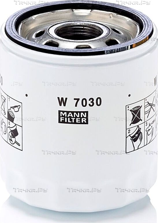 Масляный фильтр Mann-Filter для Jeep Patriot 2008-2017. Артикул W 7030