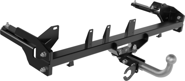 Фаркоп PT Group с крашеной балкой и оцинкованным крюком для Jetour X90 Plus 2023-2026. Артикул JXD-23-991528.00Black