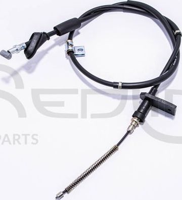 Трос ручника (тросик ручного тормоза) RED Line задний правый для Suzuki Ignis II (HR) 2003-2008. Артикул 49SZ058