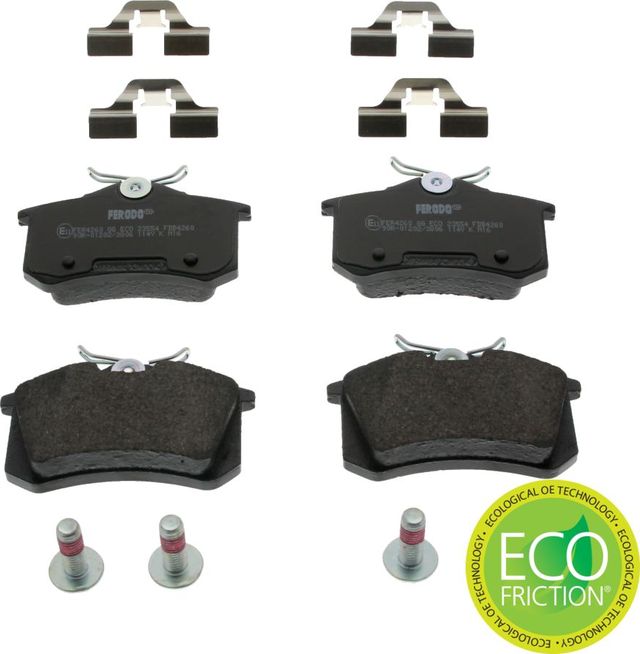 Тормозные колодки Ferodo Premier Eco Friction. Артикул FDB4260