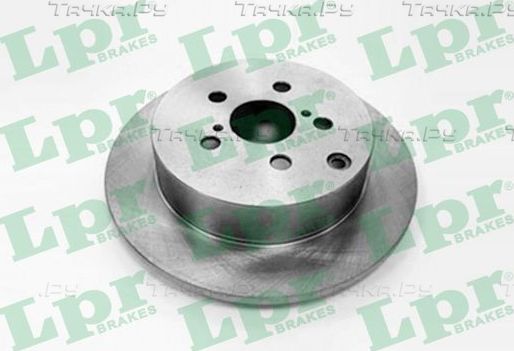 Тормозной диск LPR задний для Toyota Avensis II 2003-2008. Артикул T2038P