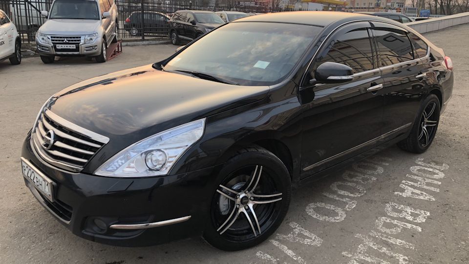 Дефлекторы Cobra Tuning для окон Nissan Teana J32 2008-2014. Артикул N11408