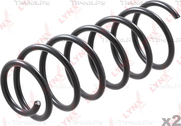 Пружина подвески LYNXauto передняя для Volkswagen Passat B3 1988-1992. Артикул SC-2066