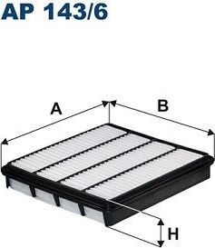 Воздушный фильтр Filtron. Артикул AP 143/6