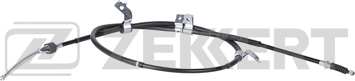 Трос ручника (тросик ручного тормоза) Zekkert. Артикул BZ-1072