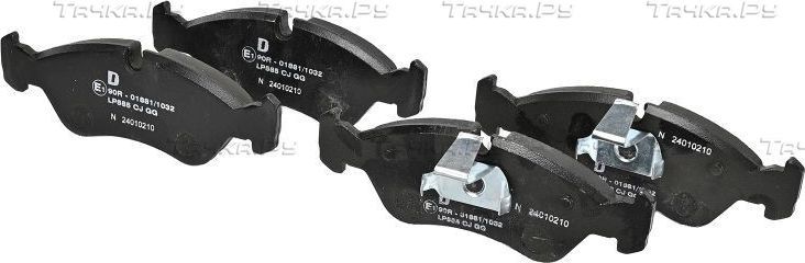 Тормозные колодки Delphi (Low-Metallic). Артикул LP585