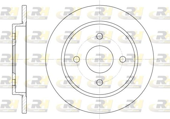 Тормозной диск RoadHouse. Артикул 6155.00
