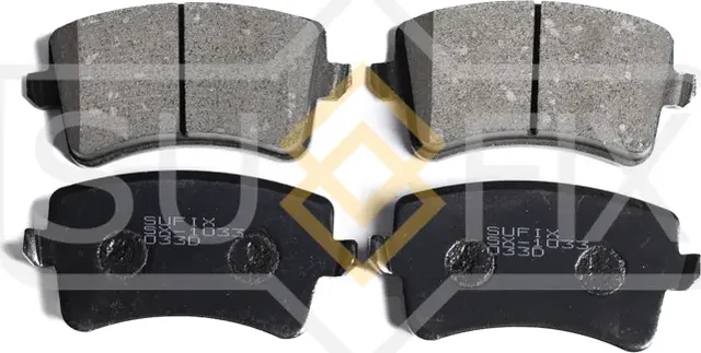 Колодки дисковые тормозные задние правые/левые AUDI A4 Allroad B8 (8KH) 2009-201 (Sufix). Артикул SX1033