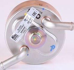 Радиатор масляный (маслоохладитель) для двигателя Nissens (сталь). Артикул 91243