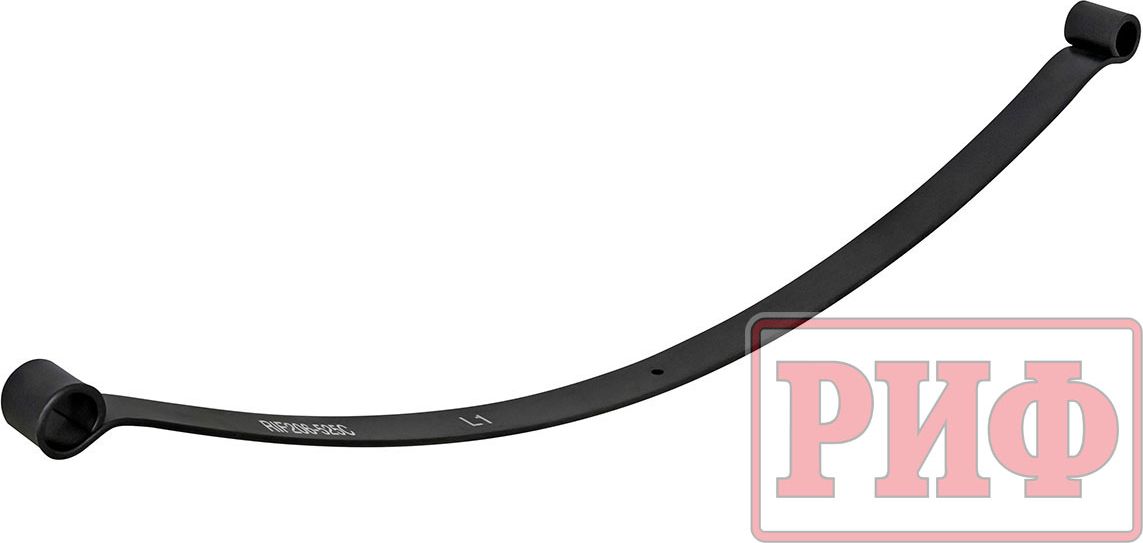 Лист 1 рессоры RIF206-525C РИФ 7х60х1260 мм для УАЗ Буханка 3741, 3909, 2206, 3962 1990-2026. Артикул RIF206-525C-L1