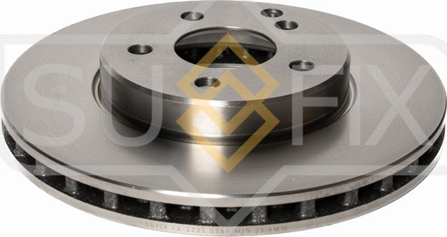 Диск тормозной передний (295x28) (Sufix). Артикул FX1225