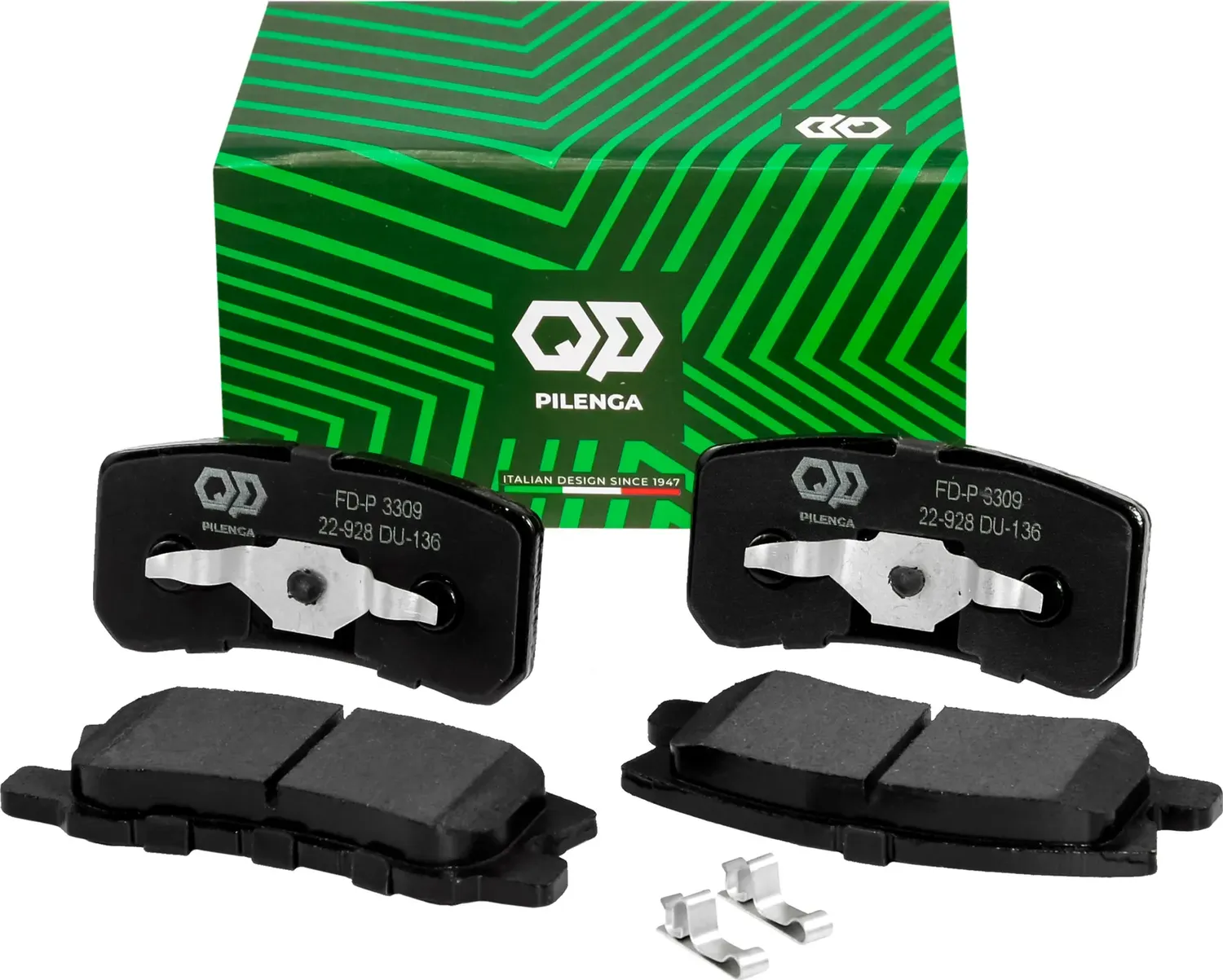 PILENGA Колодки тормозные дисковые задние  MITSUBISHI LANCER. Артикул fd-p3309