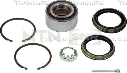 Ступичный подшипник (комплект) NTN / SNR передний для Nissan 100NX 1990-1994. Артикул R168.30
