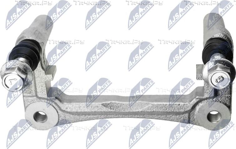 Скоба тормозного суппорта NTY задняя для Mitsubishi Lancer X 2007-2017. Артикул HZT-MS-007A
