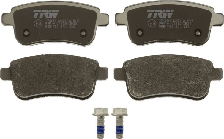 Тормозные колодки TRW COTEC. Артикул GDB1791