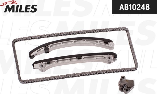 Комплект цепи ГРМ MAZDA CX-7 2.3T без звездочек (Miles) Miles. Артикул AB10248