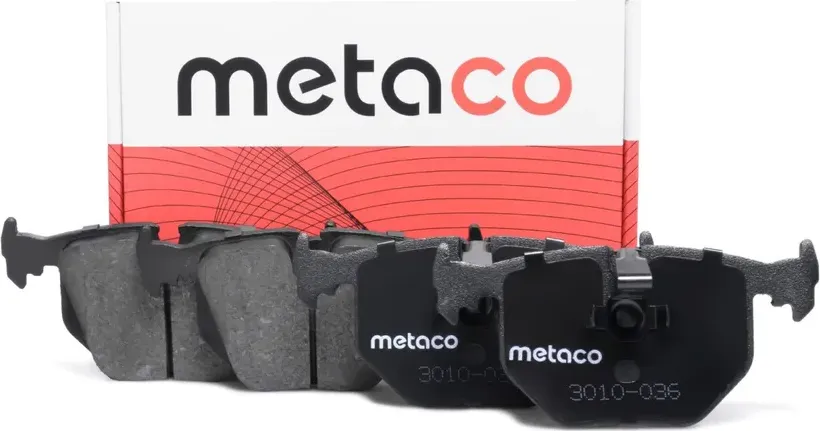 Колодки тормозные BMW 3 (E46)/X5 (E53) 99- задн. (Metaco). Артикул 3010036