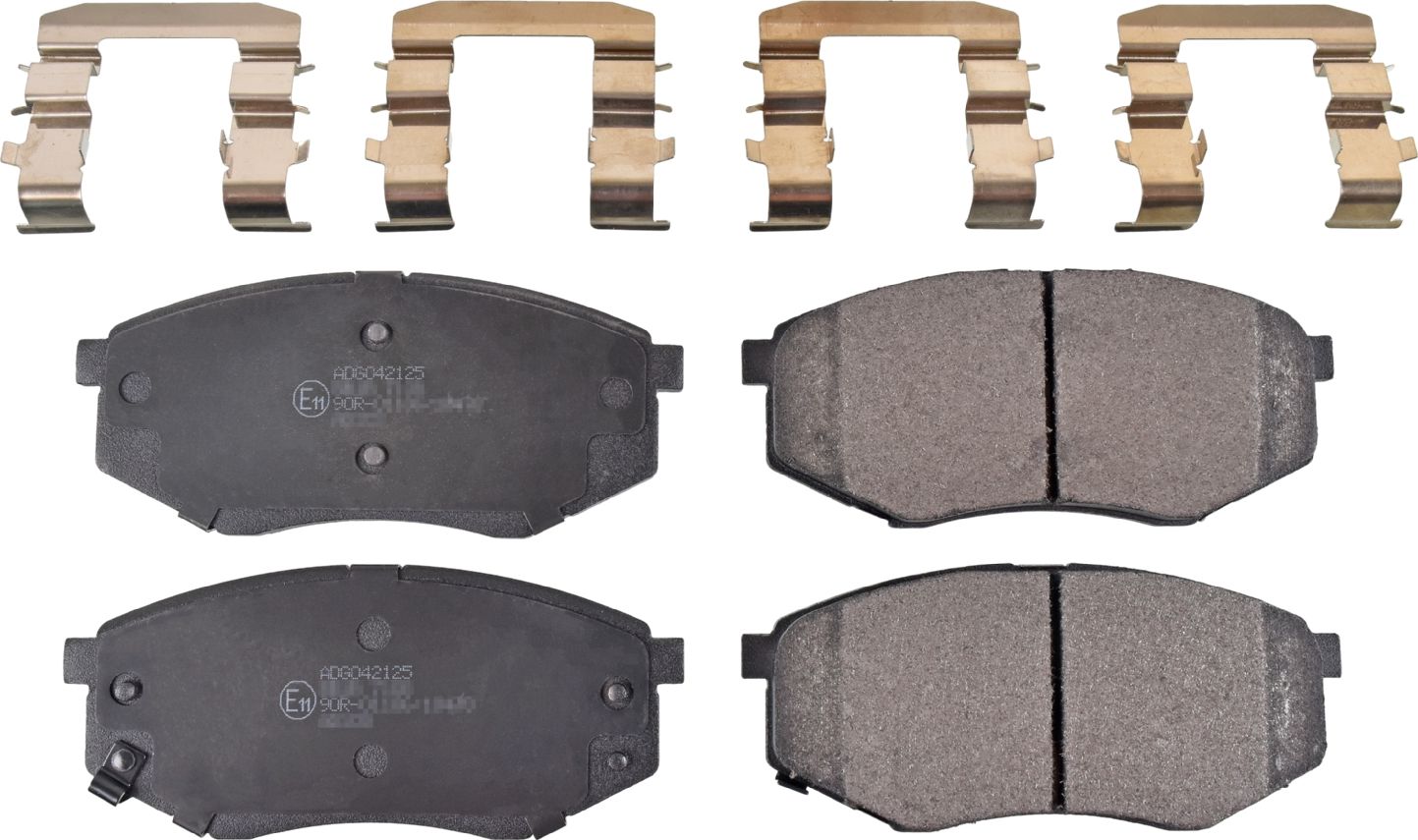Тормозные колодки Blue Print. Артикул ADG042125