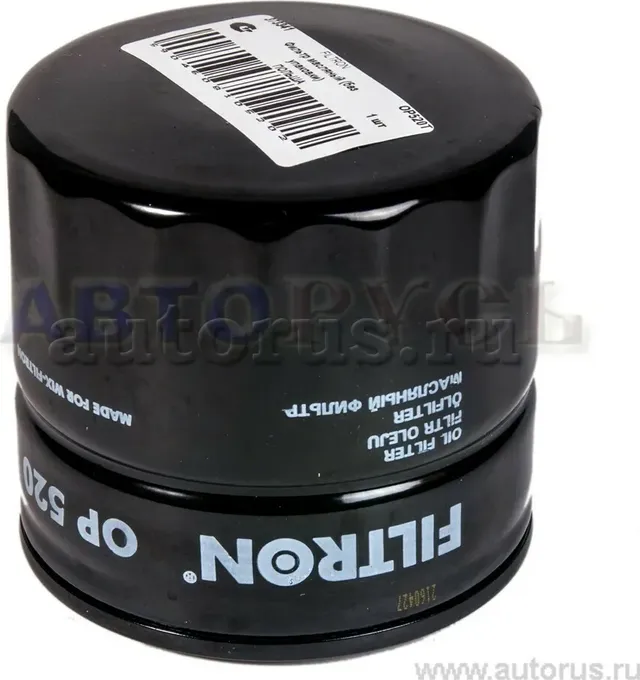 Фильтр масляный Lada Lancia Lotus Morgan Moskvitch Nissan Renault Rover (Filtron). Артикул OP520T