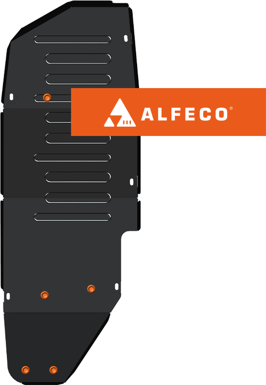 Защита Alfeco для топливного бака Ford Ranger Raptor 2024-2026. Артикул ALF.07.48