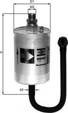 Топливный фильтр Mahle. Артикул KL 69