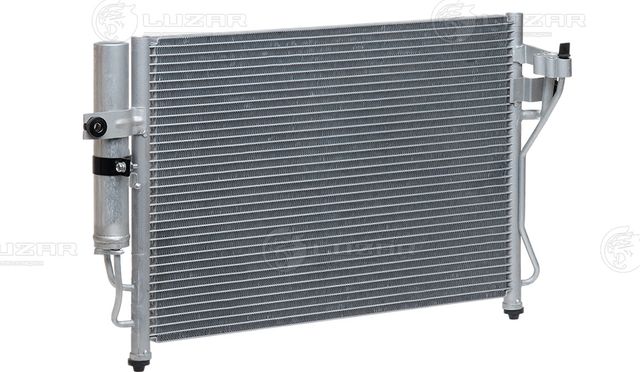 Радиатор кондиционера (конденсатор) Luzar (алюминий). Артикул LRAC 081C1