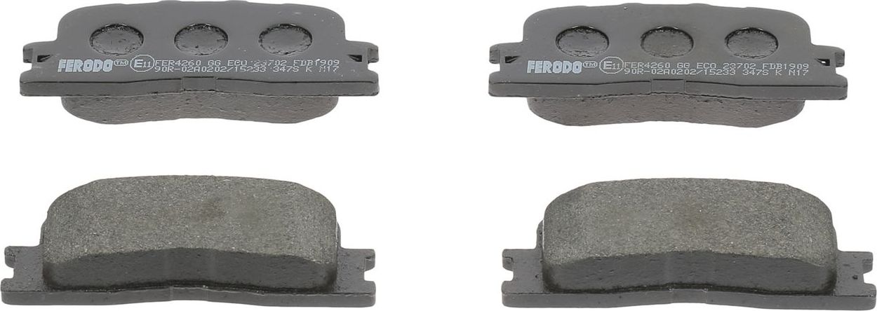 Тормозные колодки Ferodo Premier Eco Friction. Артикул FDB1909