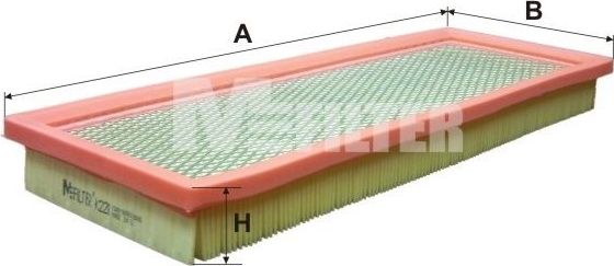Воздушный фильтр MFilter. Артикул K 228