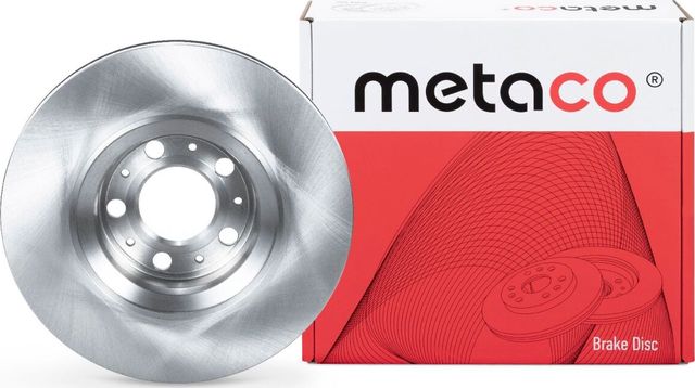 Диск тормозной передний вентилируемый (Metaco). Артикул 3050258