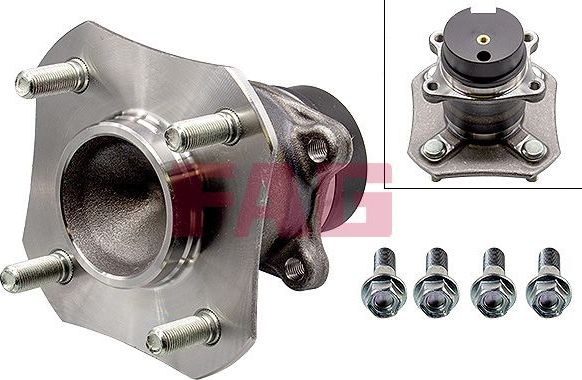 Ступица колеса с интегрированным подшипником Fag. Артикул 713 6139 90