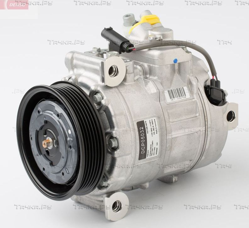 Компрессор кондиционера Denso для BMW 7 IV (E65/E66) 2005-2008. Артикул DCP05032