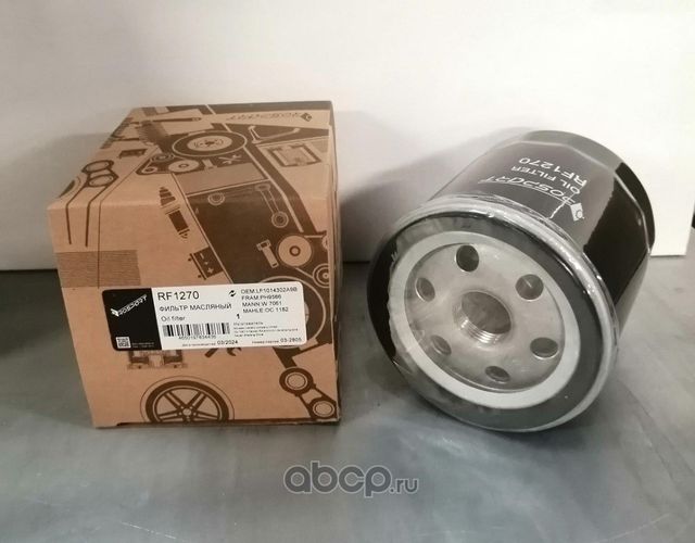 RP ФИЛЬТР МАСЛЯНЫЙ (Rospart). Артикул RF1270