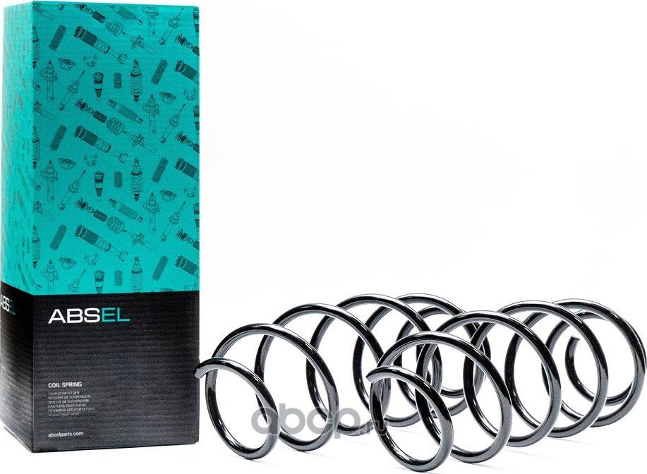 Пружина подвески передней (Absel). Артикул CT345120