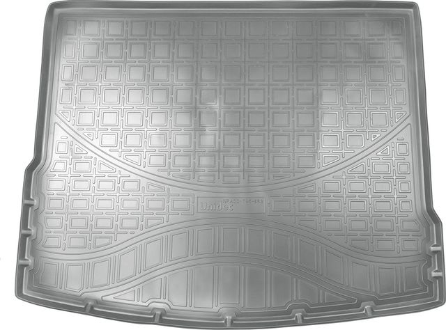 Коврик Норпласт для багажника Volkswagen Tiguan II 2016-2026 СЕРЫЙ. Артикул NPA00-T95-653-G