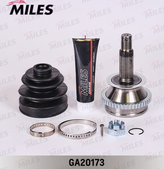 Шрус наружный (граната) Miles. Артикул GA20173
