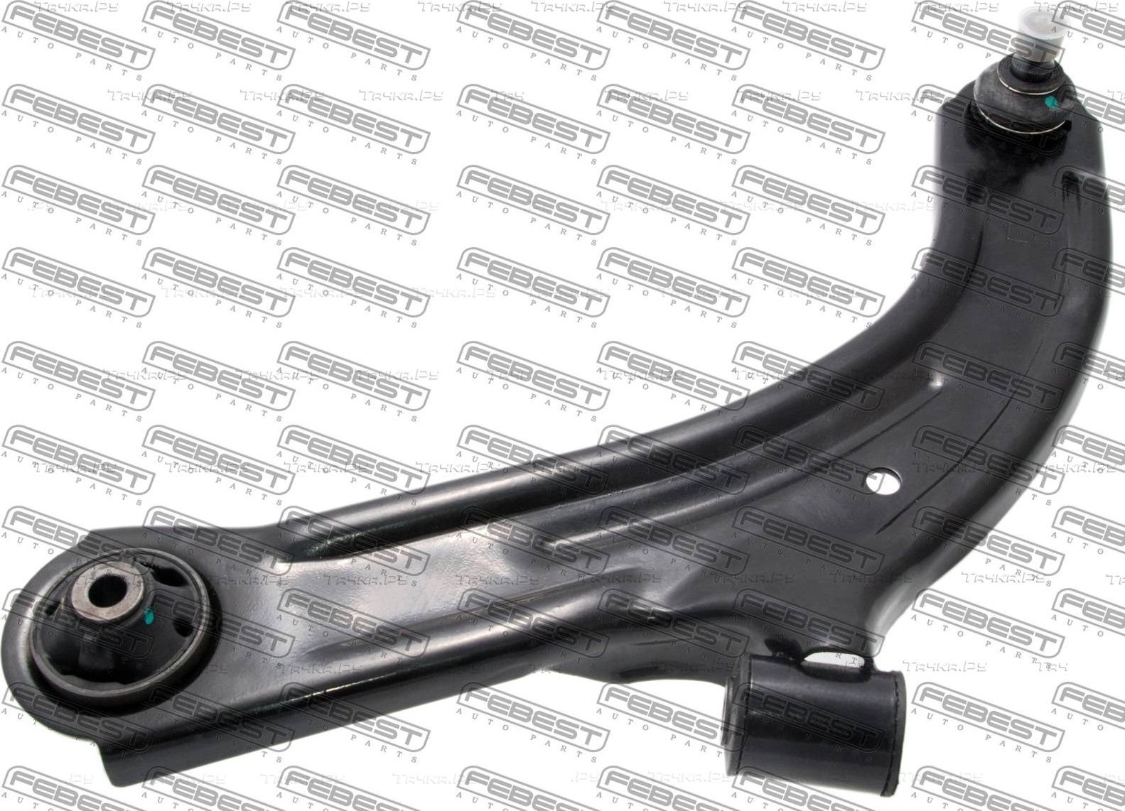 Поперечный рычаг Febest передний левый для Nissan Cube Z12 2010-2026. Артикул 0224-C11LH
