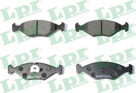 Тормозные колодки LPR. Артикул 05P016