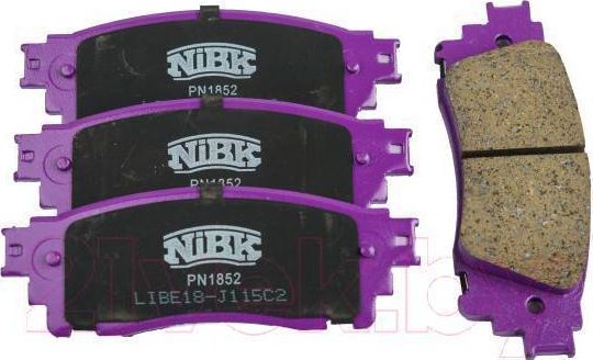 Тормозные колодки NiBK задние для Lexus NX I 2014-2026. Артикул PN1852