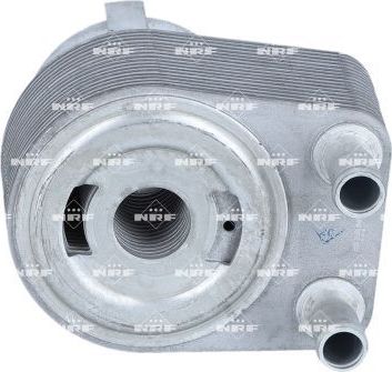 Радиатор масляный (маслоохладитель) для двигателя NRF. Артикул 31881