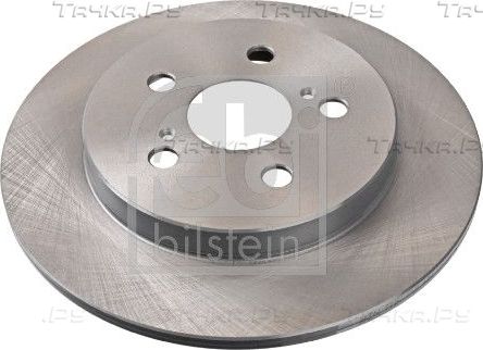 Тормозной диск Febi Bilstein задний для Toyota Corolla E170, E180 2013-2019. Артикул 108503