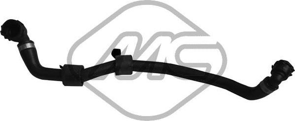 Патрубок радиатора (системы охлаждения) Metalcaucho. Артикул 97844