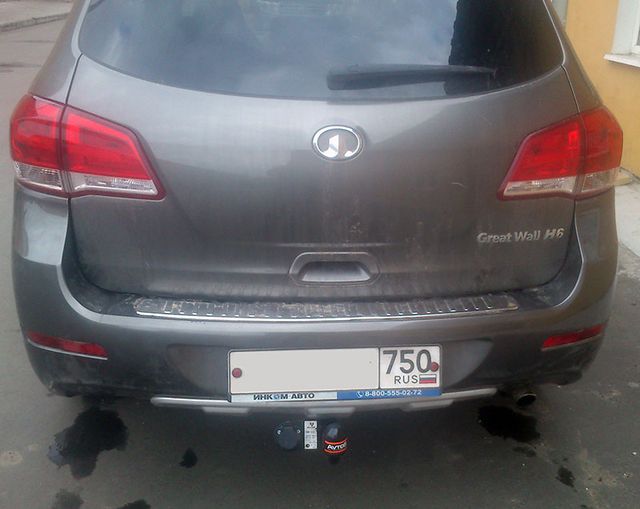 Фаркоп AvtoS для Great Wall Hover H6 2013-2017. Артикул GW 11