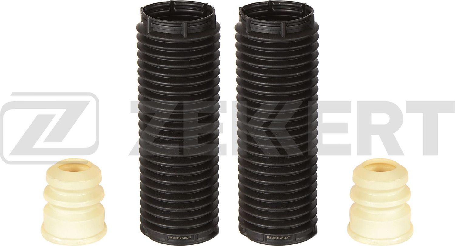 Комплект отбойников и пыльников амортизаторов (стоек) Zekkert (Полиуретан). Артикул SM-3081S