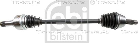 Полуось (привод в сборе, приводной вал) Febi Bilstein. Артикул 181280