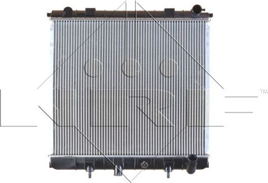 Радиатор охлаждения двигателя NRF (алюминий). Артикул 58445