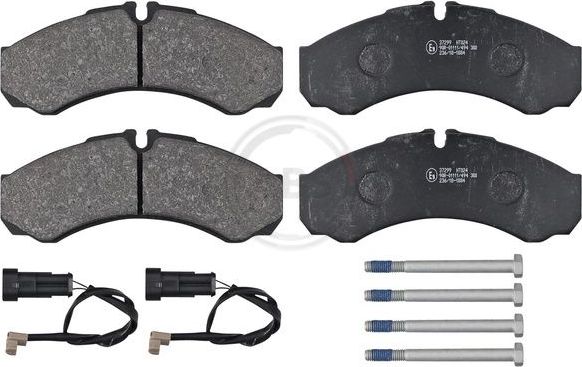 Тормозные колодки ABS передние для IVECO Daily II 1998-1999. Артикул 37299