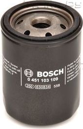 Масляный фильтр Bosch для Citroen C25 1981-1994. Артикул 0 451 103 109