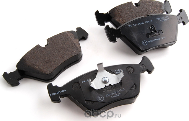 Тормозные колодки BMW. Артикул 34111162535