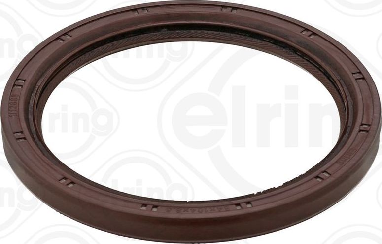 Сальник коленвала Elring (FPM (Fluor-Kautschuk)/ACM (Polyacryl-Kautschuk)). Артикул 587.460
